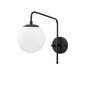 Opviq Lámpara de pared Blanco y Negro
